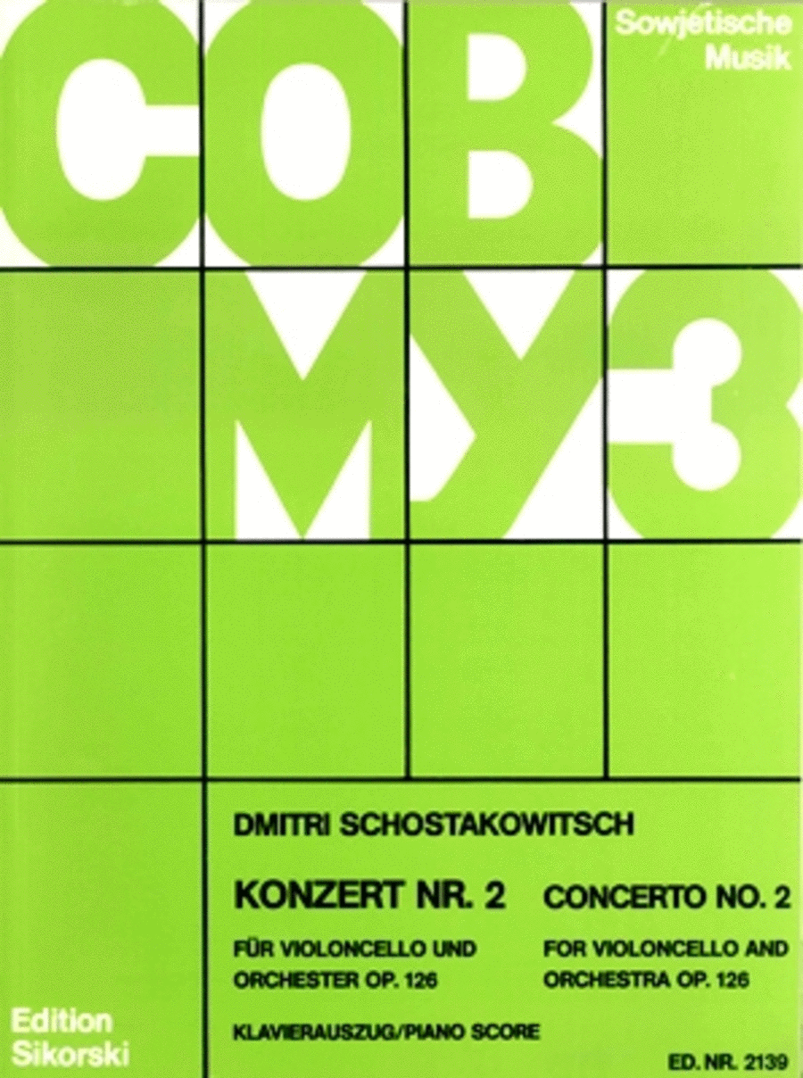 Book cover for Concerto No. 2, Op. 126