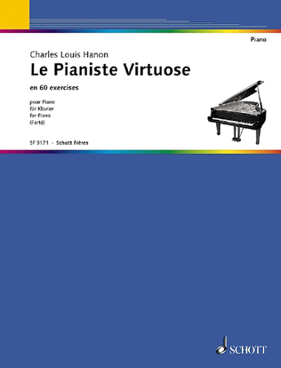 Book cover for The Piano Virtuoso