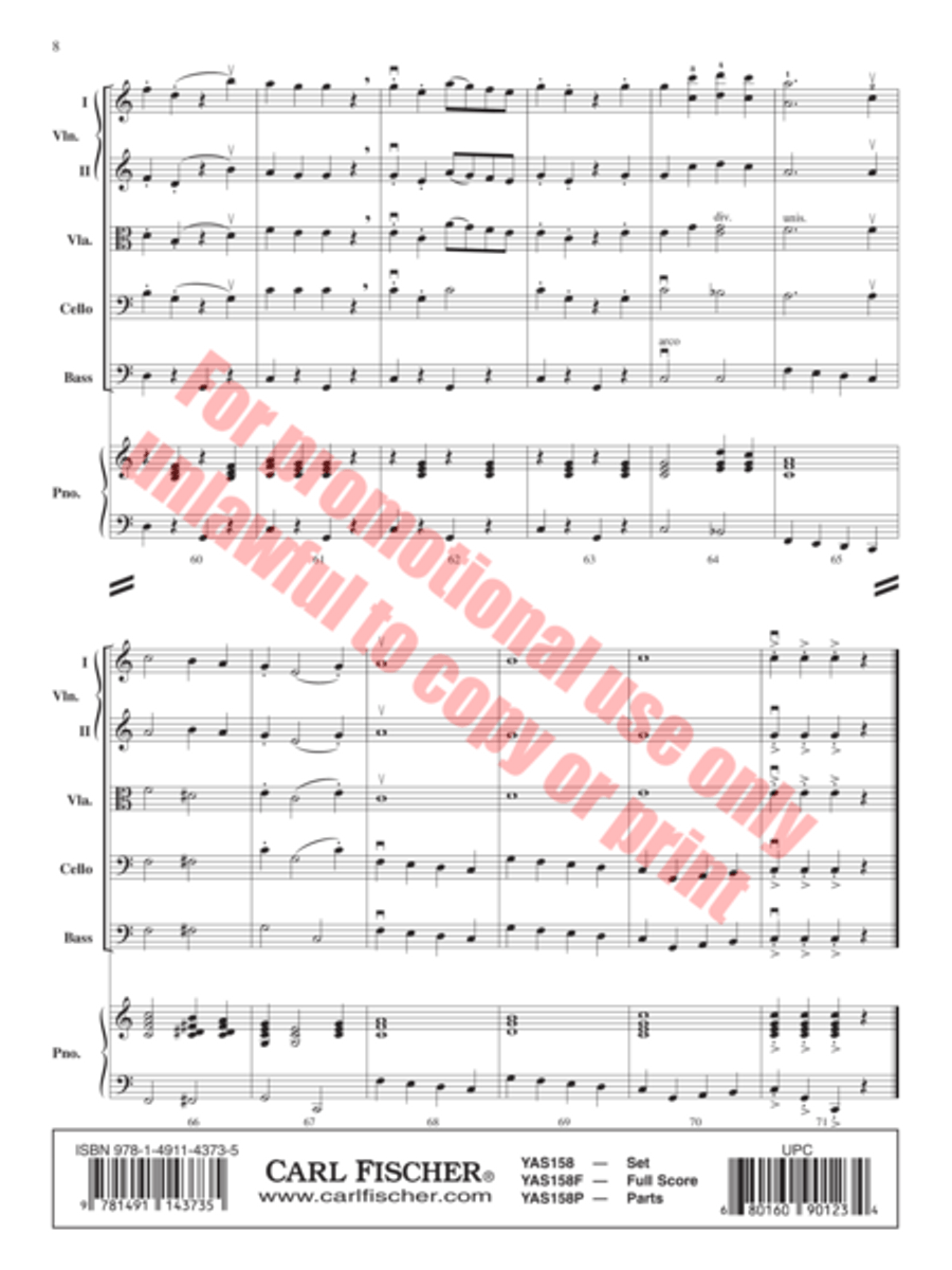 Feuerfest Feuerfest String Orchestra scores gallery preview page 9