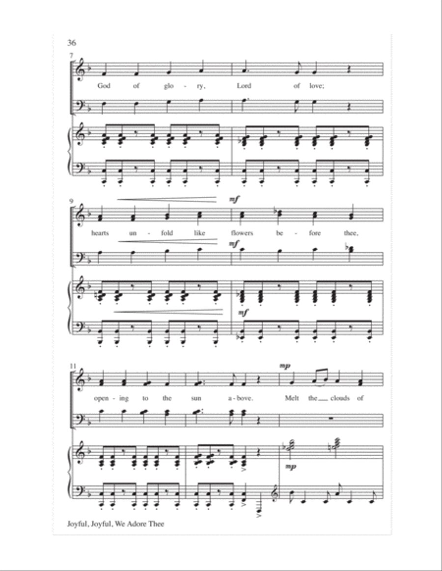 Worship Openers: Introits that Work!, Vol. 2 4-Part scores gallery preview page 38