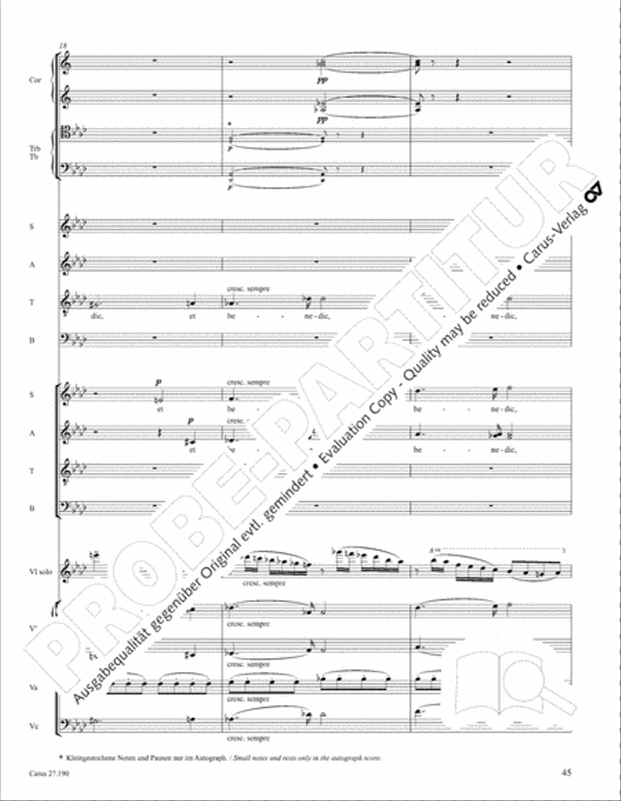 Te Deum 4-Part scores gallery preview page 52