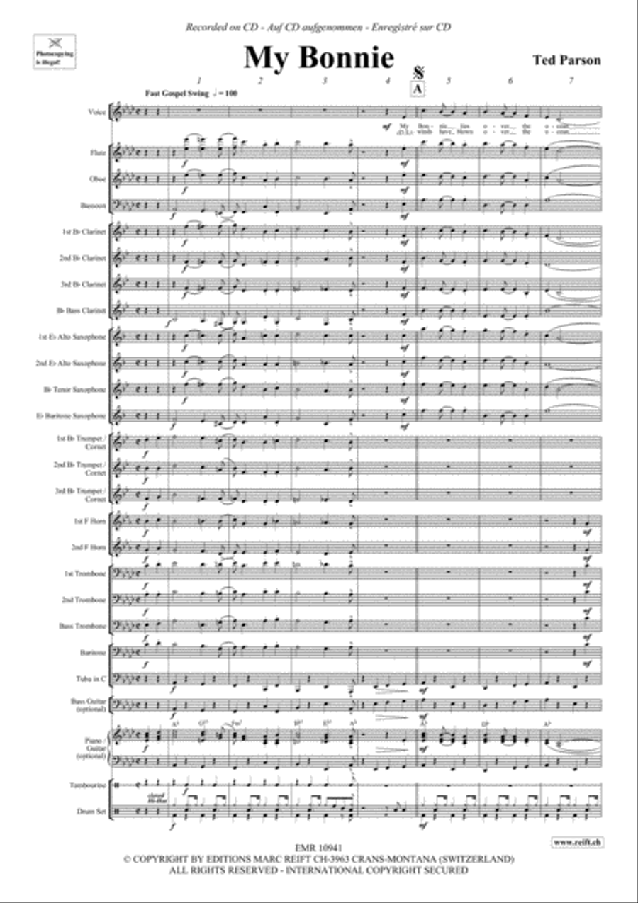 My Bonnie Concert Band scores gallery preview page 3