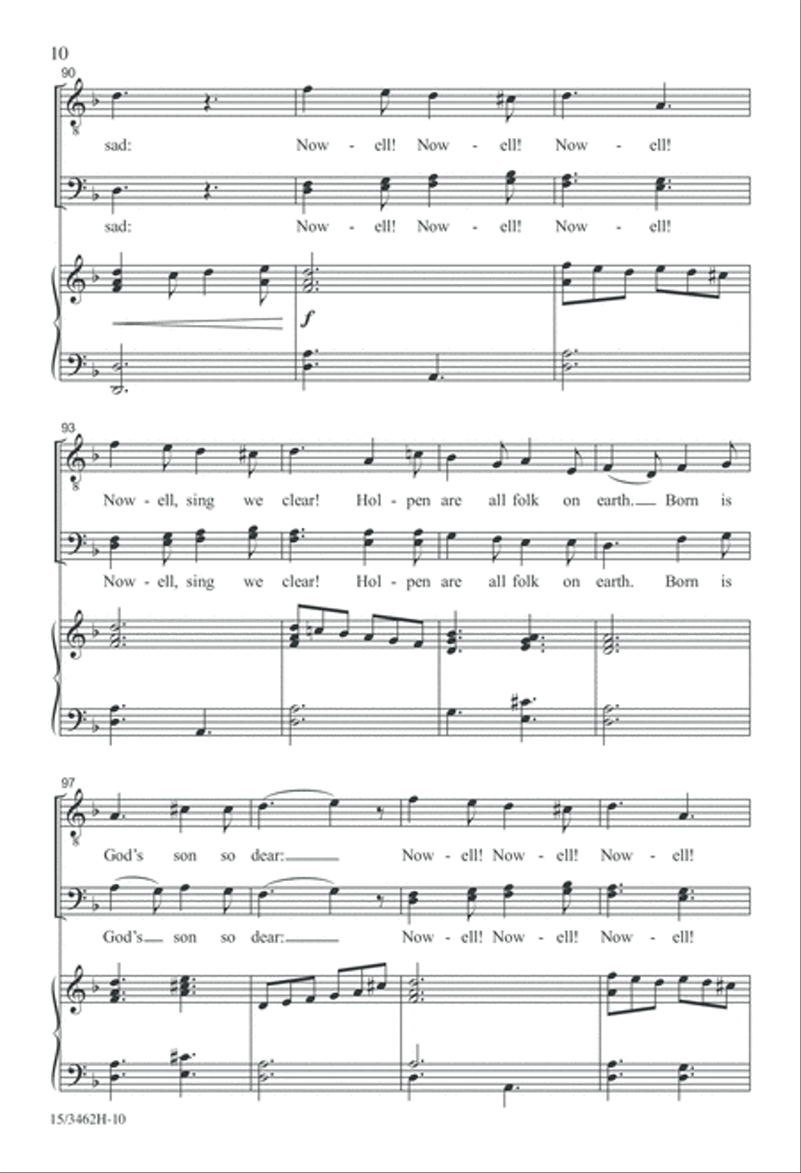 Masters In This Hall 3-Part scores gallery preview page 10