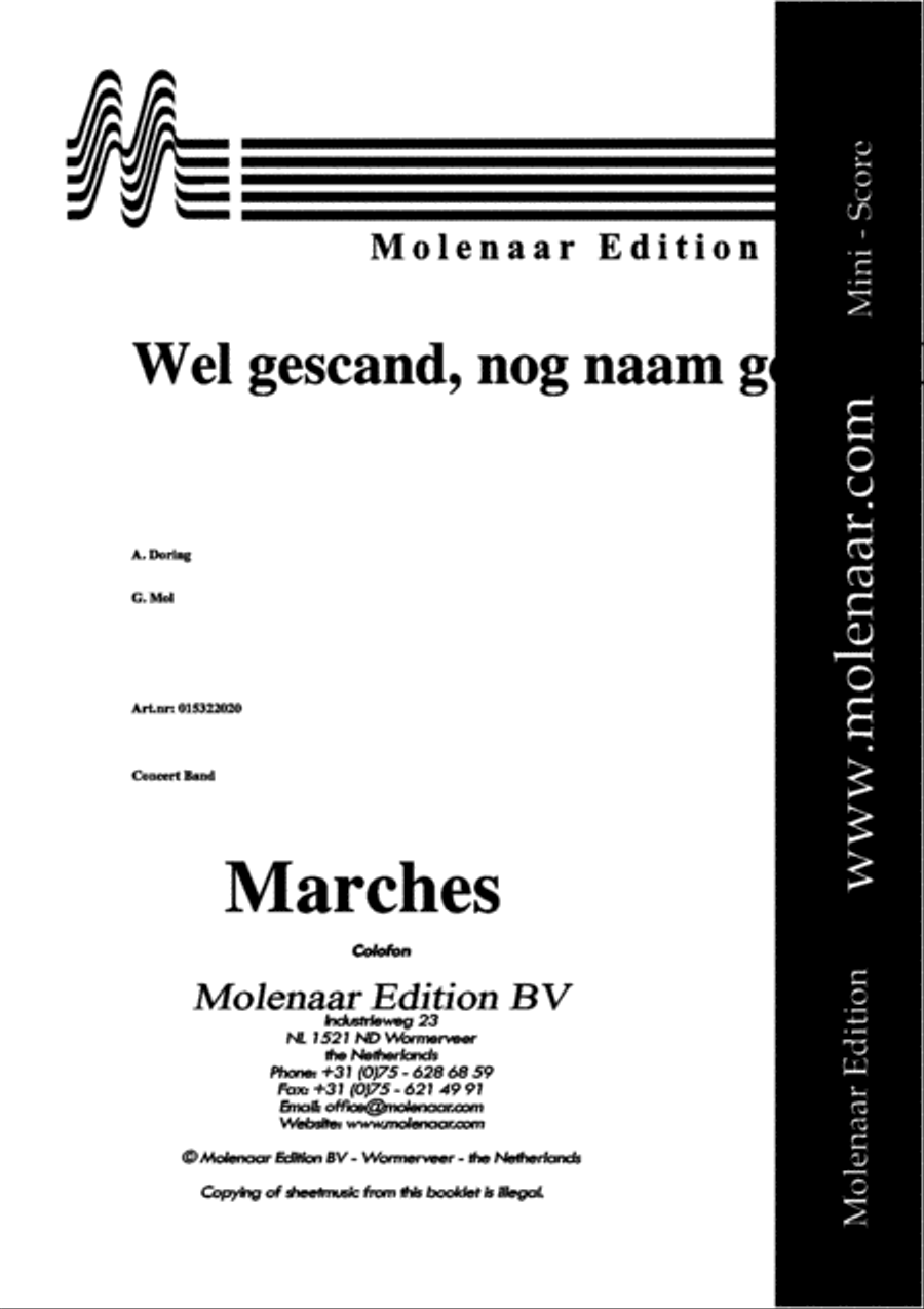 Groet in de Verte Groet in de Verte Concert Band scores gallery preview page 2