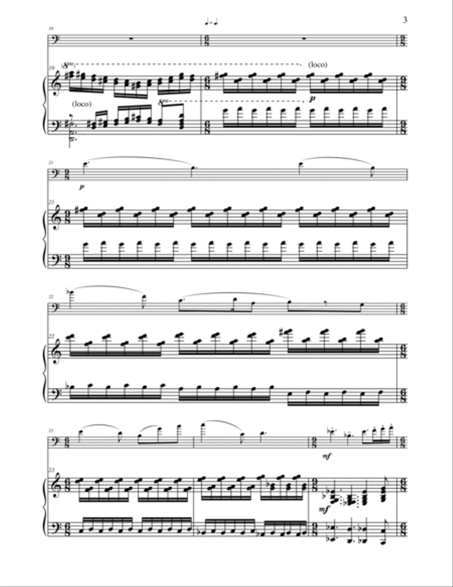 Eine Kleine Baritonsaxophonmusik (for Baritone Saxophone and Piano) image number null