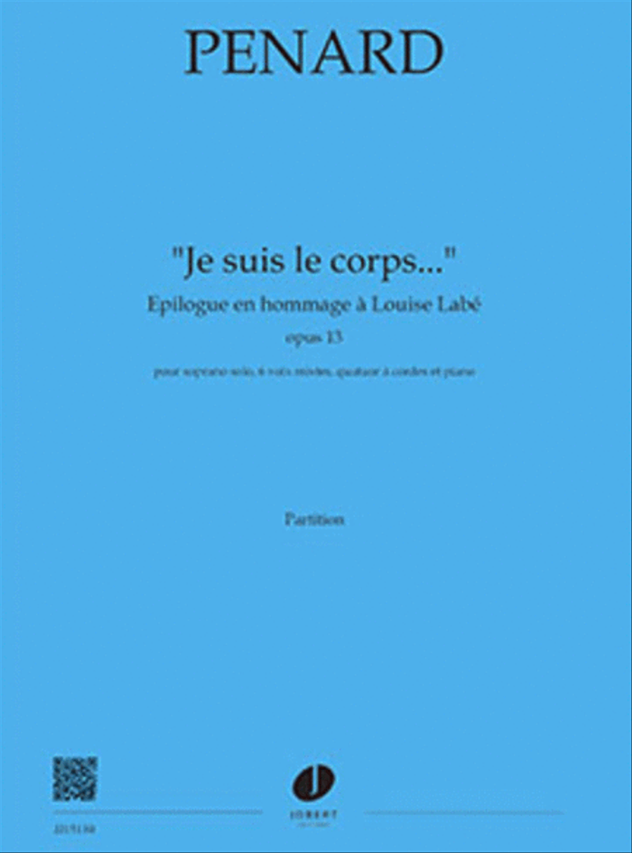 Je suis le corps. . . '' - Epilogue en hommage a Louise Labe Choir scores gallery preview page 1