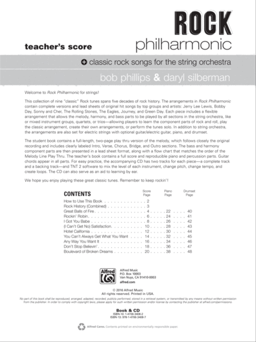 Rock Philharmonic String Orchestra scores gallery preview page 2