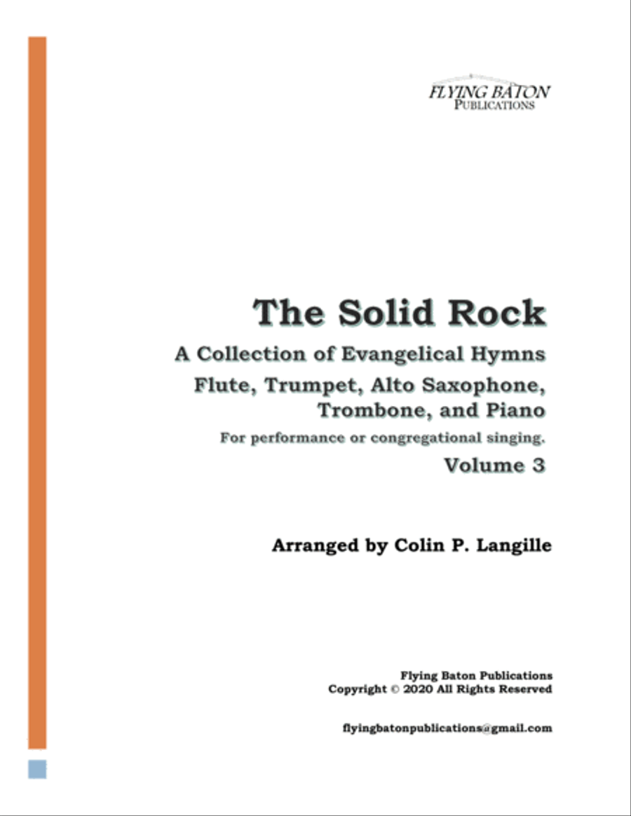 The Solid Rock - Volume 3 Unison Choir scores gallery preview page 1