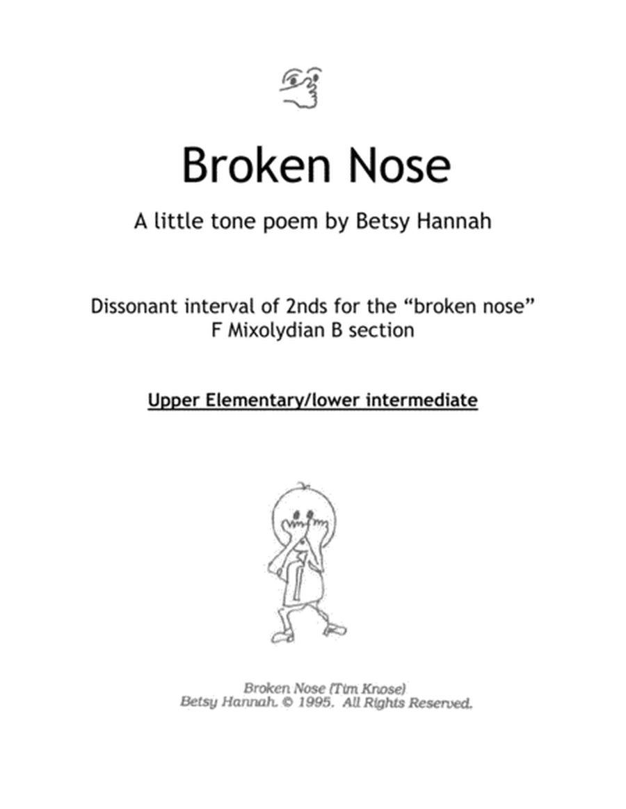 Broken Nose (a tone poem)