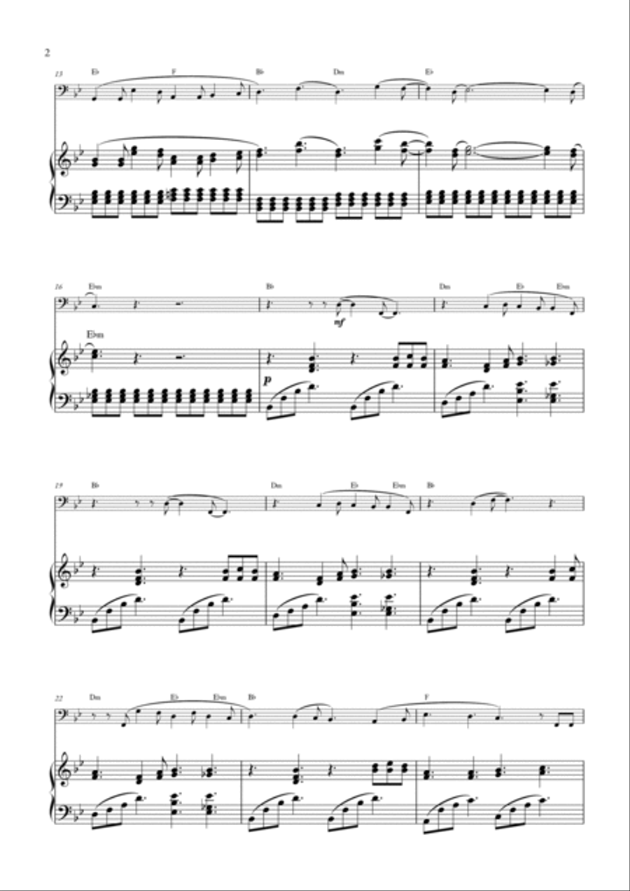 Until I Found You Brass Duet scores gallery preview page 2
