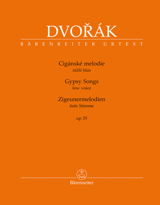 Book cover for Gypsy Songs op. 55