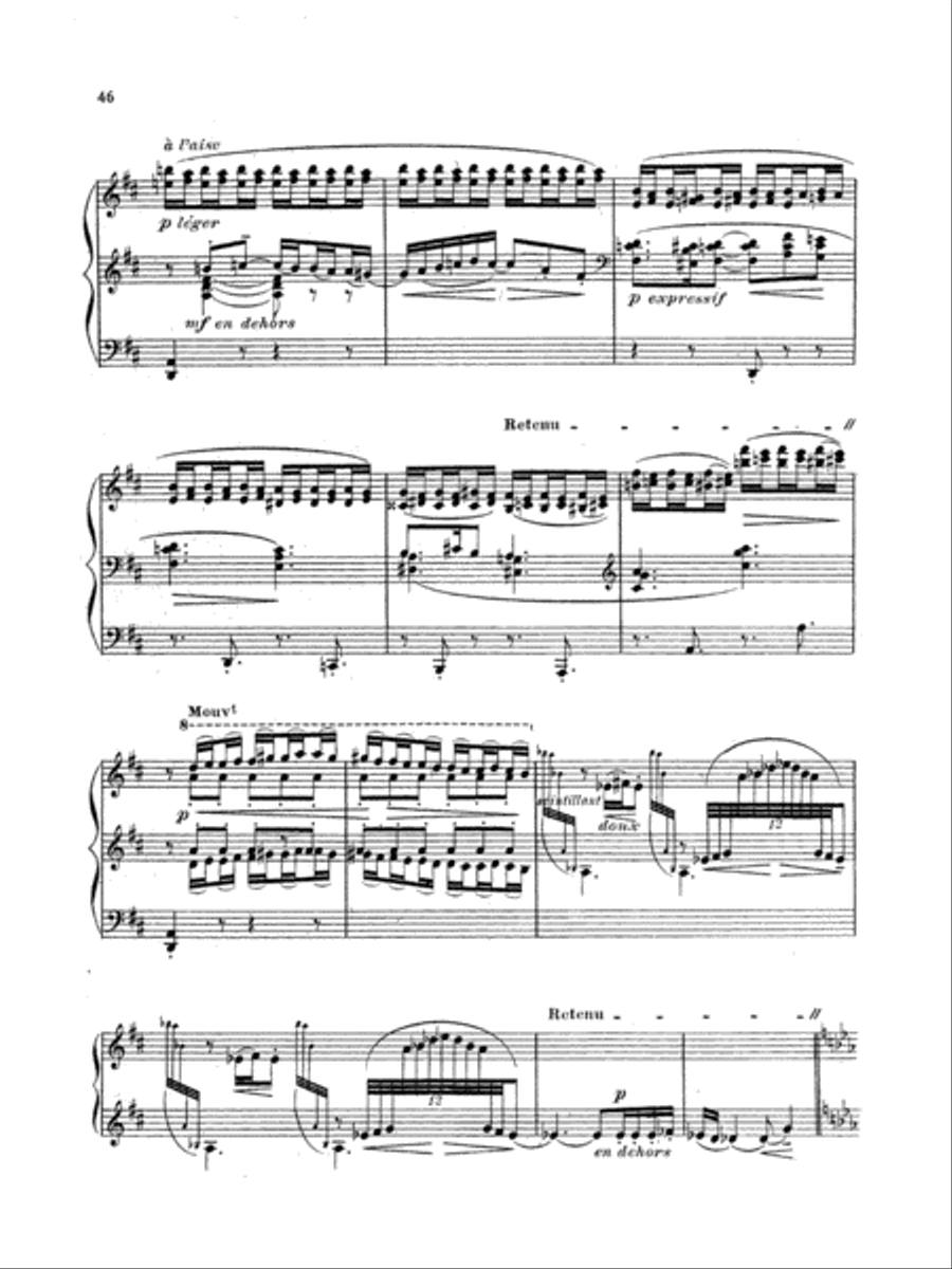 Debussy: Preludes (Volume II) Piano Solo scores gallery preview page 3