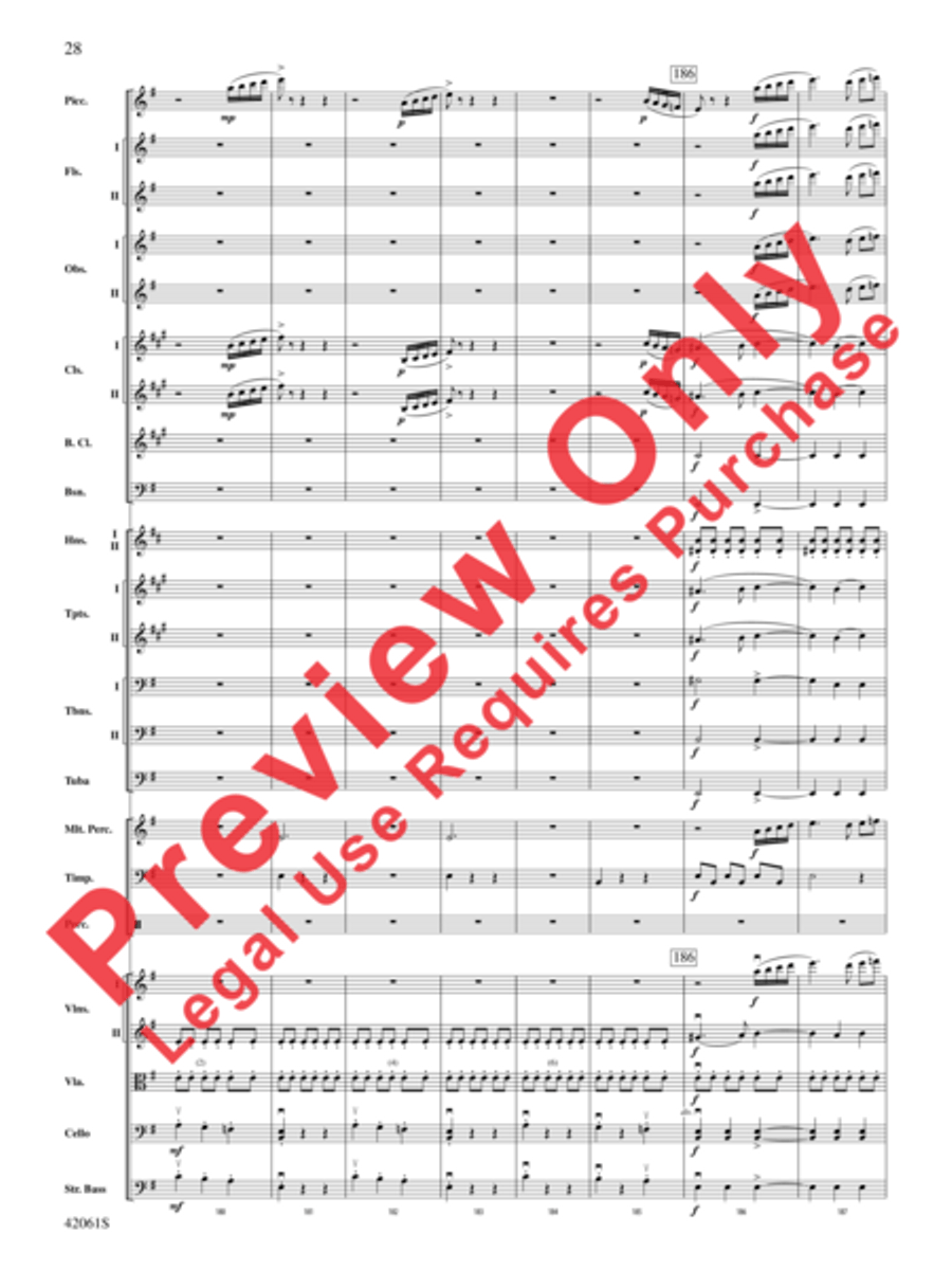 South County Sketches Full Orchestra scores gallery preview page 29