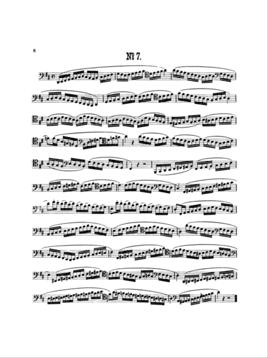 Milde: Twenty-five Studies, Op. 24 Part scores gallery preview page 1