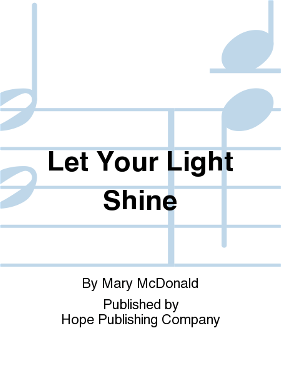 Let Your LIght Shine Guitar scores gallery preview page 1