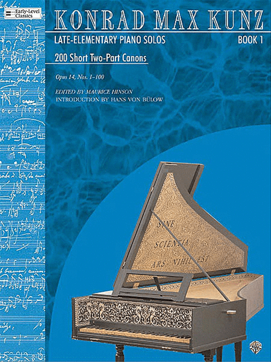 200 Short Two-Part Canons, Op. 14, Book 1 2-Part scores gallery preview page 1
