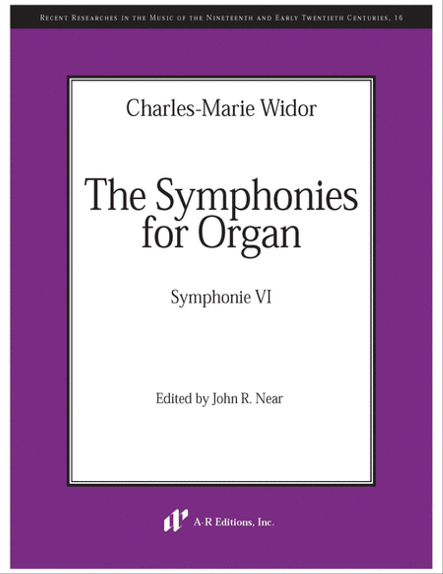 Symphonie VI in G Minor Organ scores gallery preview page 1