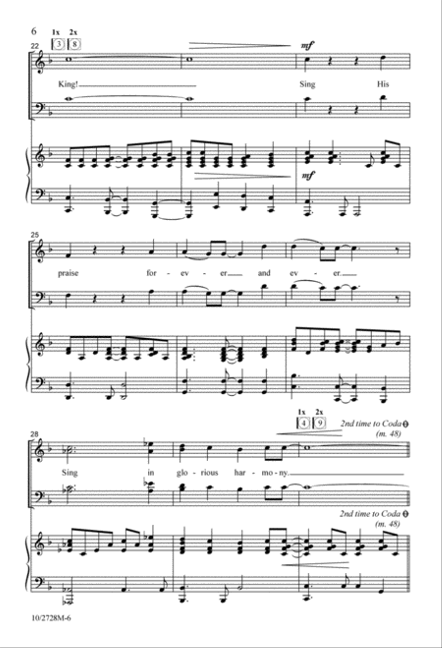 Let Creation Sing! 2-Part scores gallery preview page 6