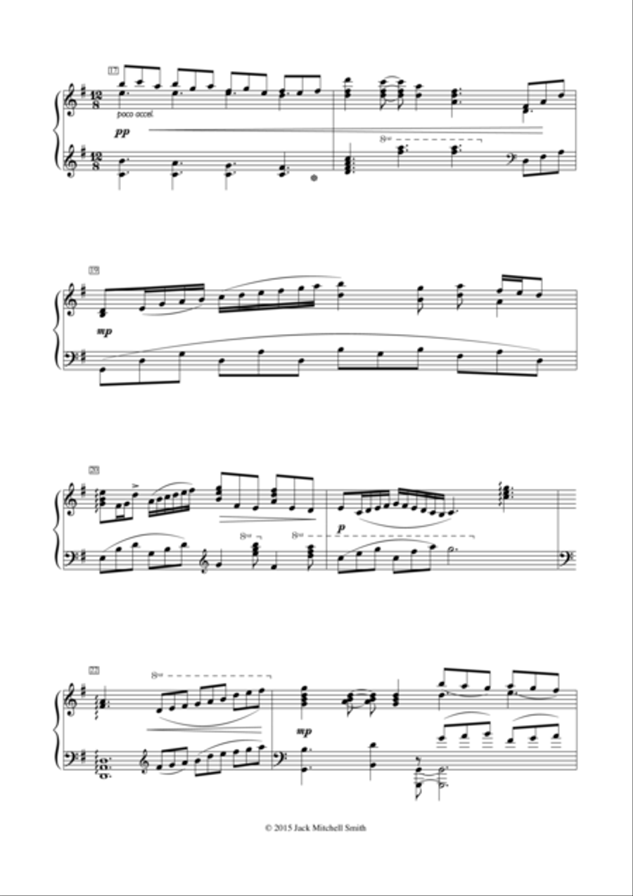The Butterfly The Butterfly Piano Solo scores gallery preview page 3