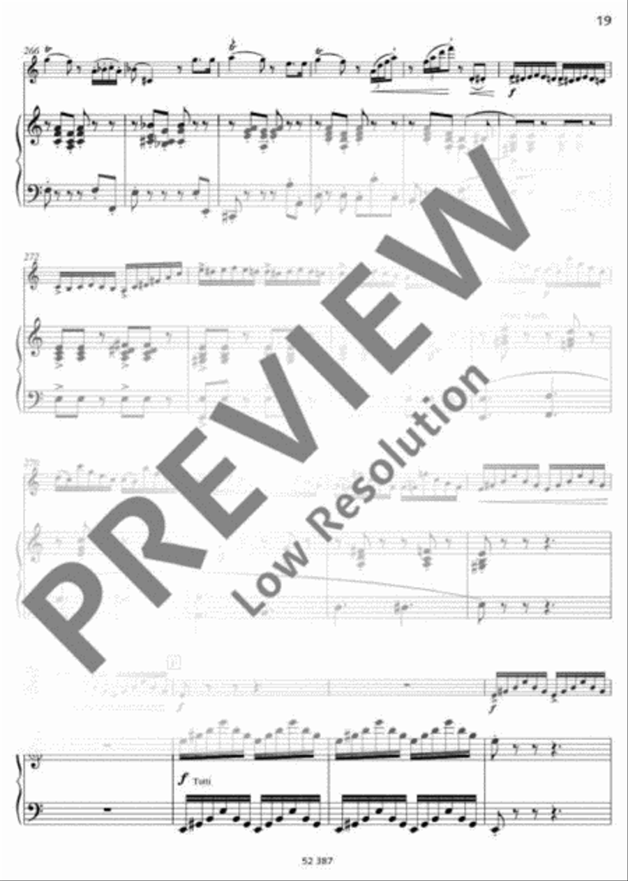 Introduction et Rondo capriccioso Violin Solo scores gallery preview page 20