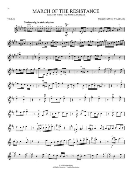 Star Wars – Instrumental Play-Along for Violin image number null
