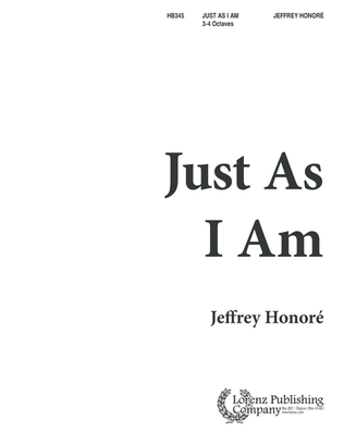 Book cover for Just as I Am