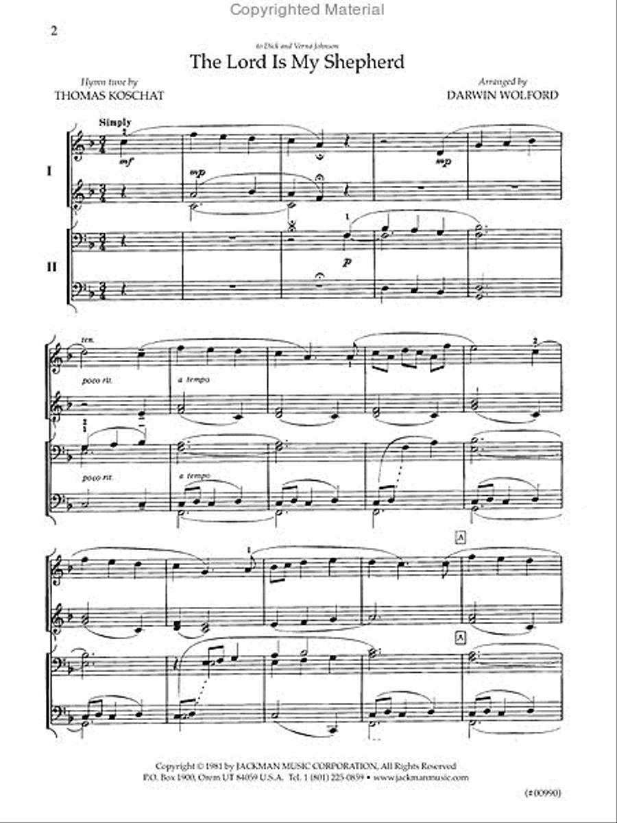 Two By Two - Vol. One - Easy Piano Duets Easy Piano scores gallery preview page 2