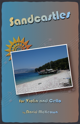 Book cover for Sandcastles for Violin and Cello Duet