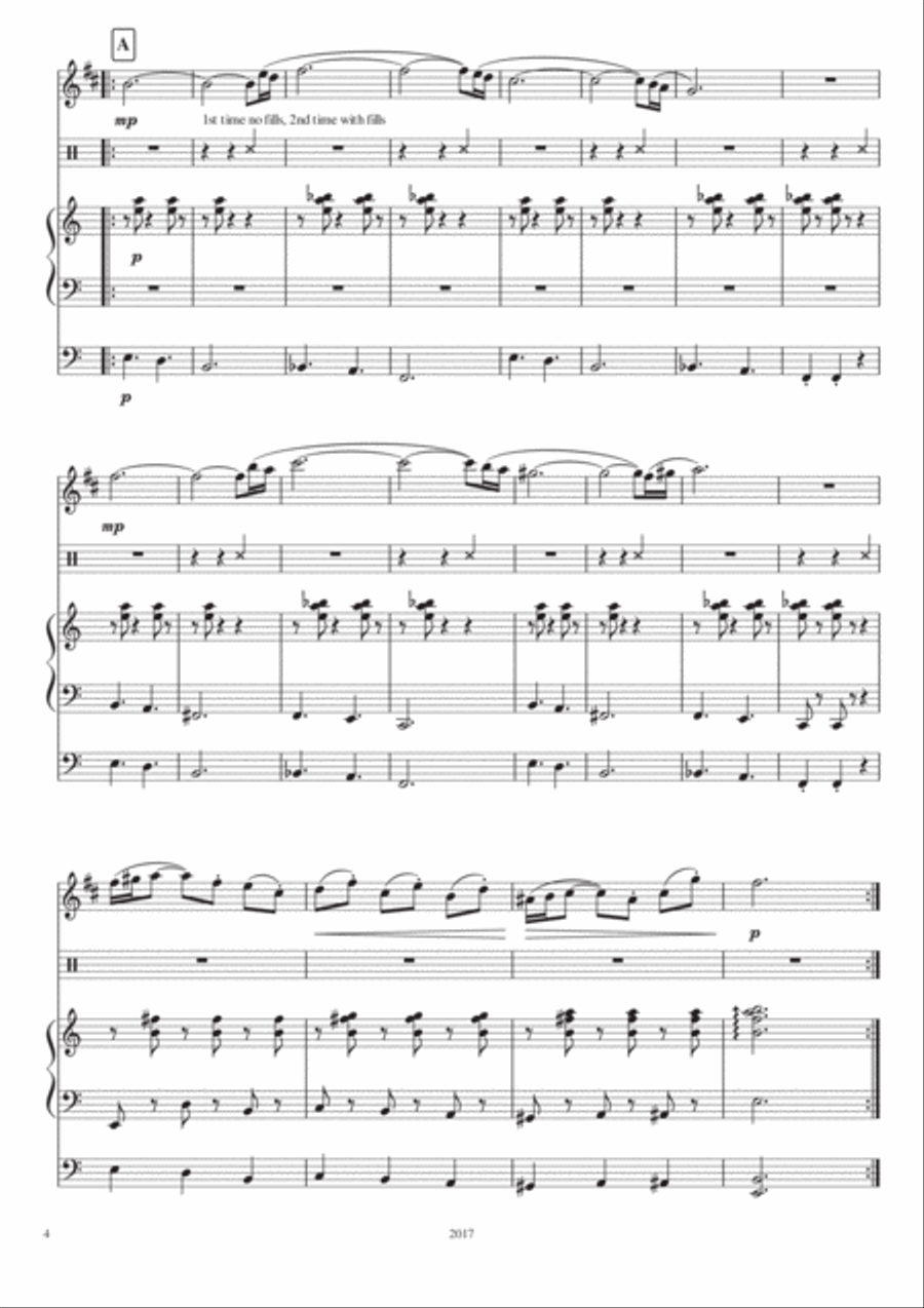 Bohemian Dances Small Ensemble scores gallery preview page 4