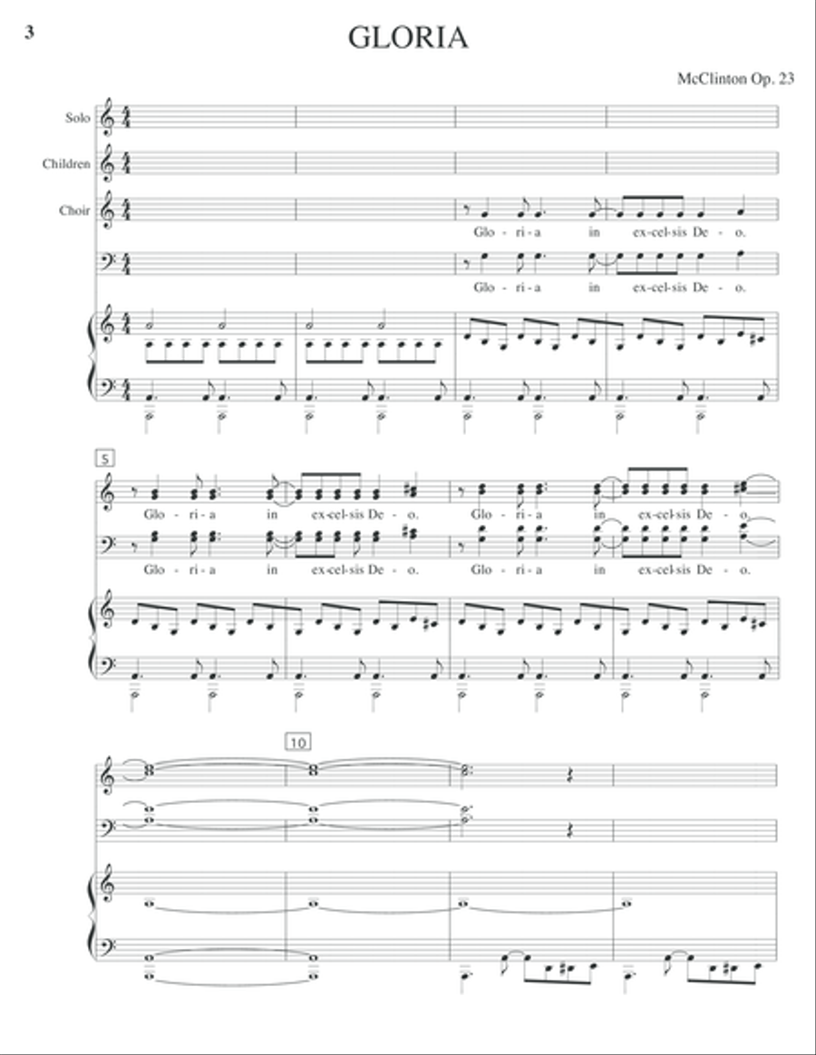 McClinton Mass for Worship Service Choir scores gallery preview page 6