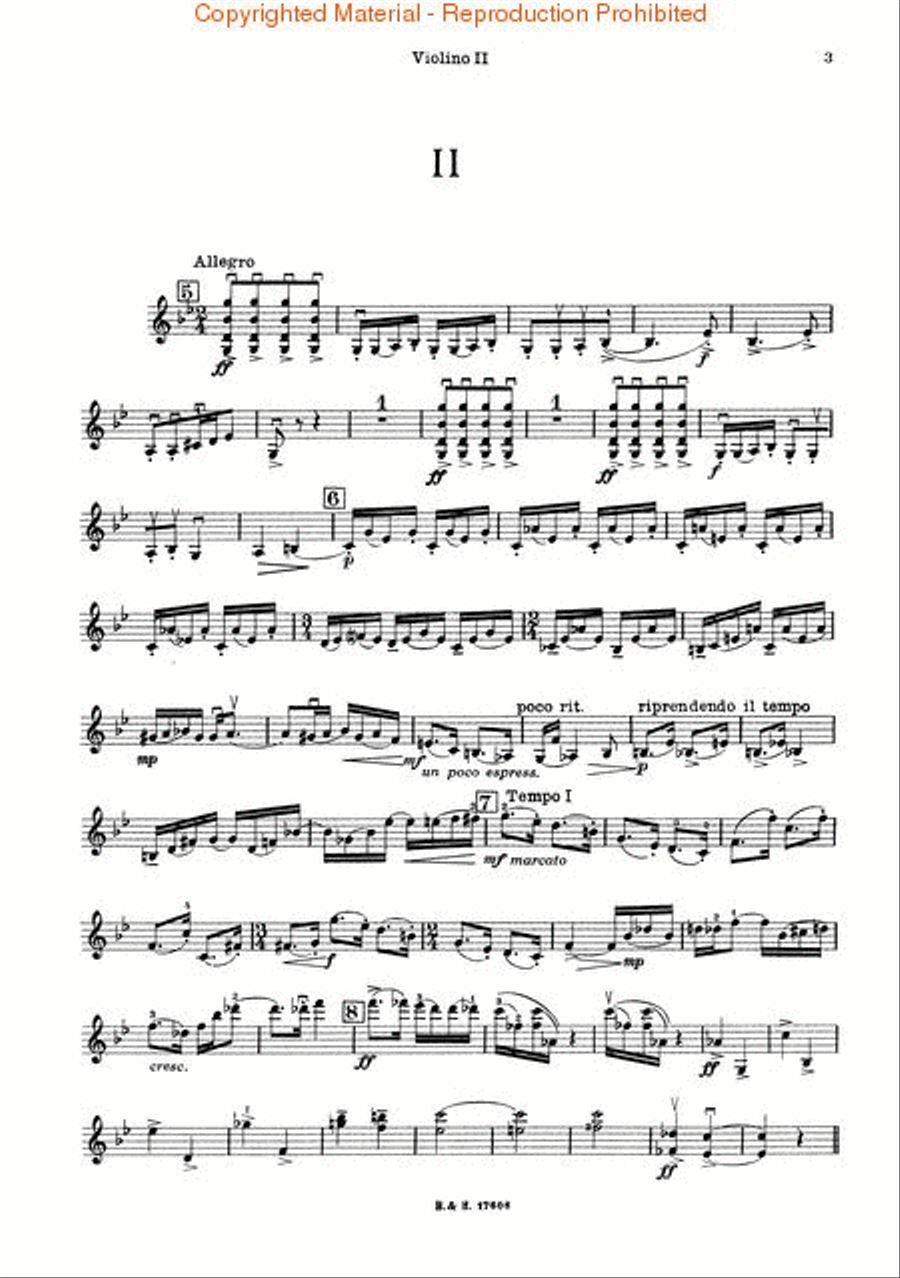 Sonata for 2 Violins, Op. 56 String Duet scores gallery preview page 3