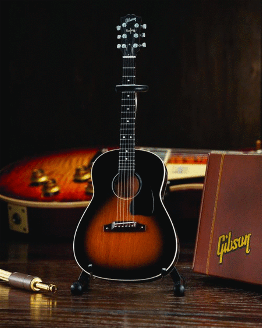 Gibson J-45 Vintage Sunburst Mini Guitar Replica School and Community scores gallery preview page 4