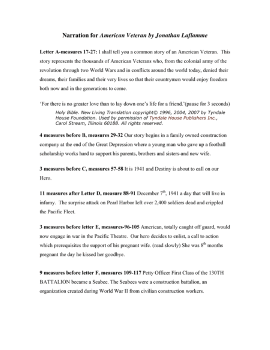 American Veteran Concert Band scores gallery preview page 3