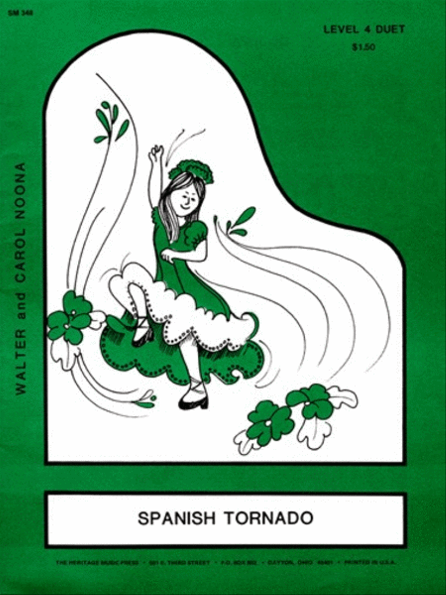 Spanish Tornado Piano Duet scores gallery preview page 1