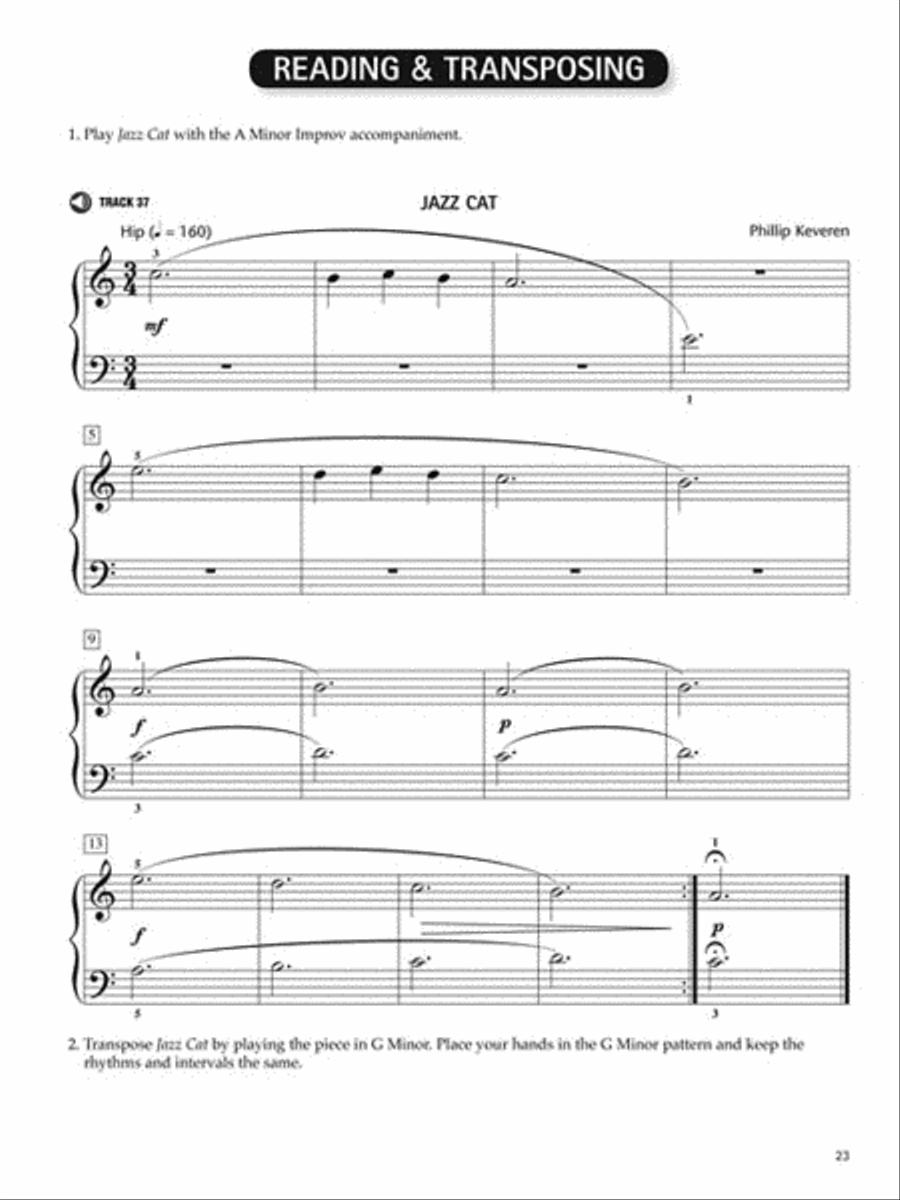 Scales, Patterns and Improvs – Book 1 Piano Method scores gallery preview page 6