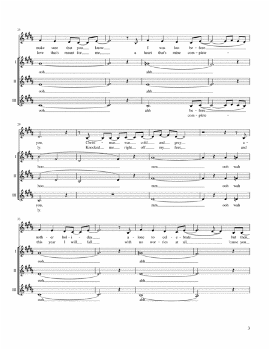 Underneath The Tree SSA scores gallery preview page 3