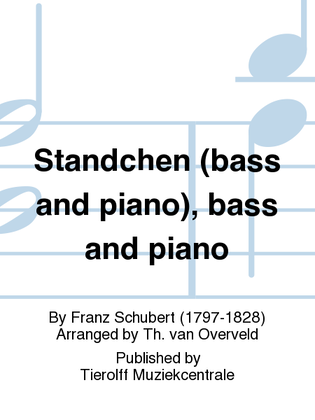 Book cover for Ständchen, Bass & Piano