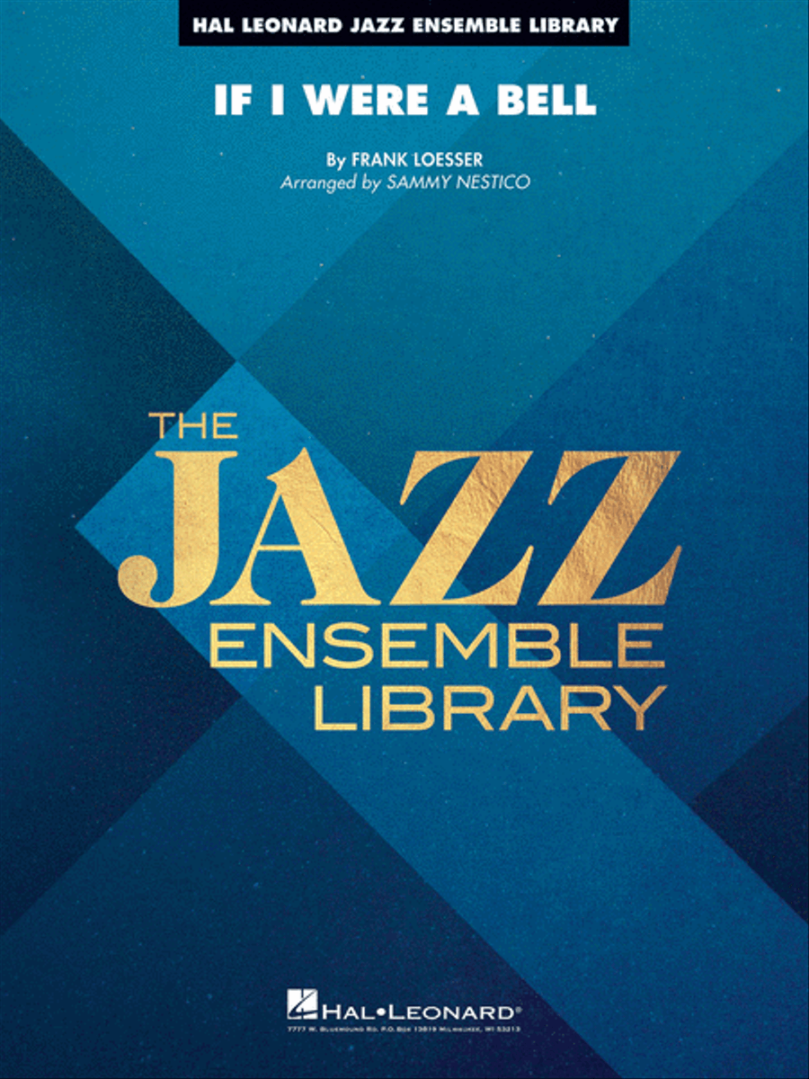 If I Were a Bell Jazz Ensemble scores gallery preview page 1