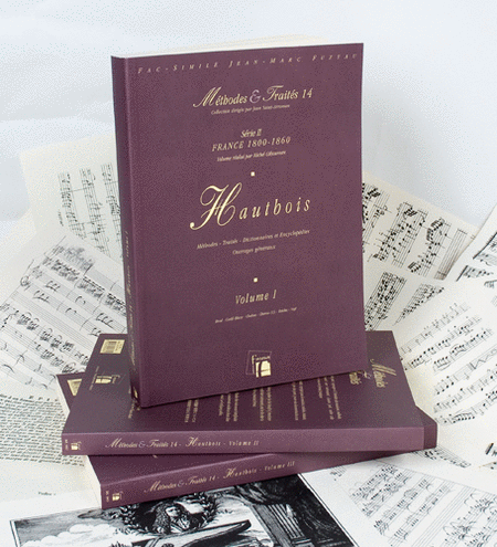 Methodes and Traites Hautbois - 3 Volumes - France 1800-1860