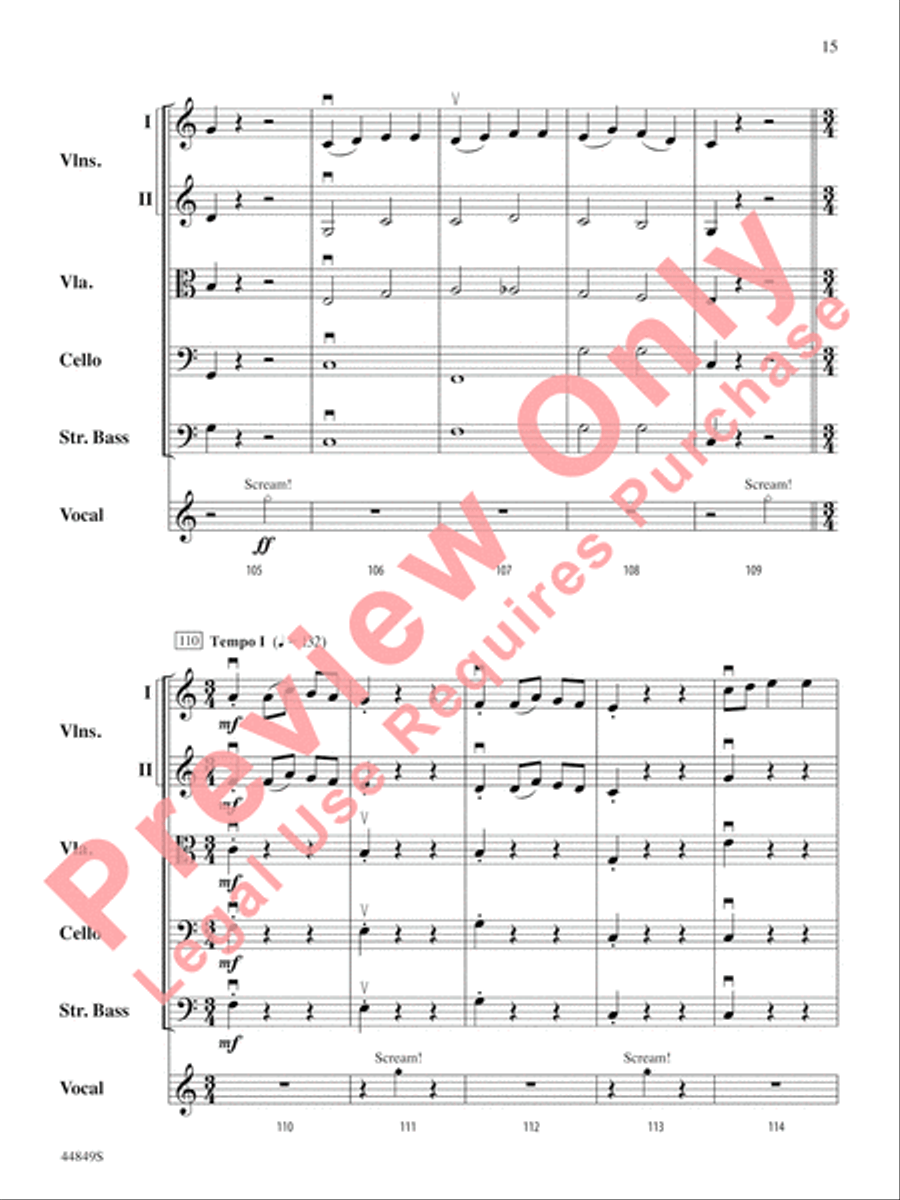 The Sound of a Sound String Orchestra scores gallery preview page 16