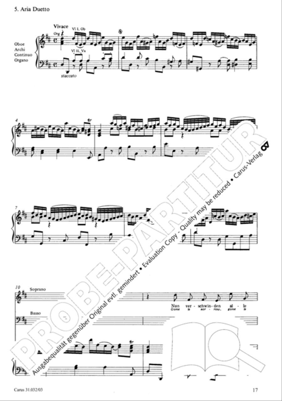 Dearest Jesus, sore I need Thee (Liebster Jesu, mein Verlangen) 4-Part scores gallery preview page 18