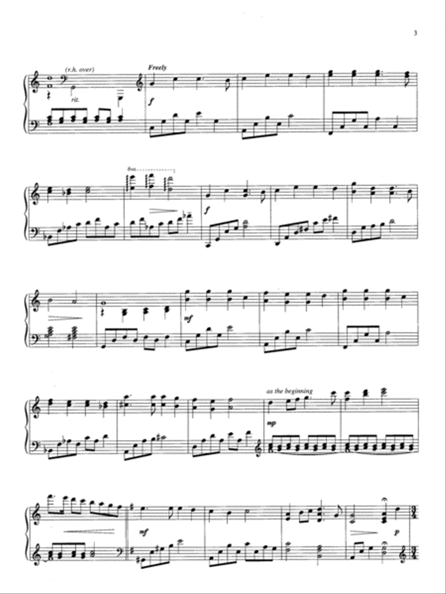 Images of Christmas Images of Christmas Piano Solo scores gallery preview page 3