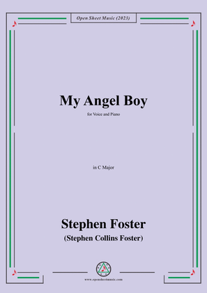 Book cover for S. Foster-My Angel Boy,in C Major