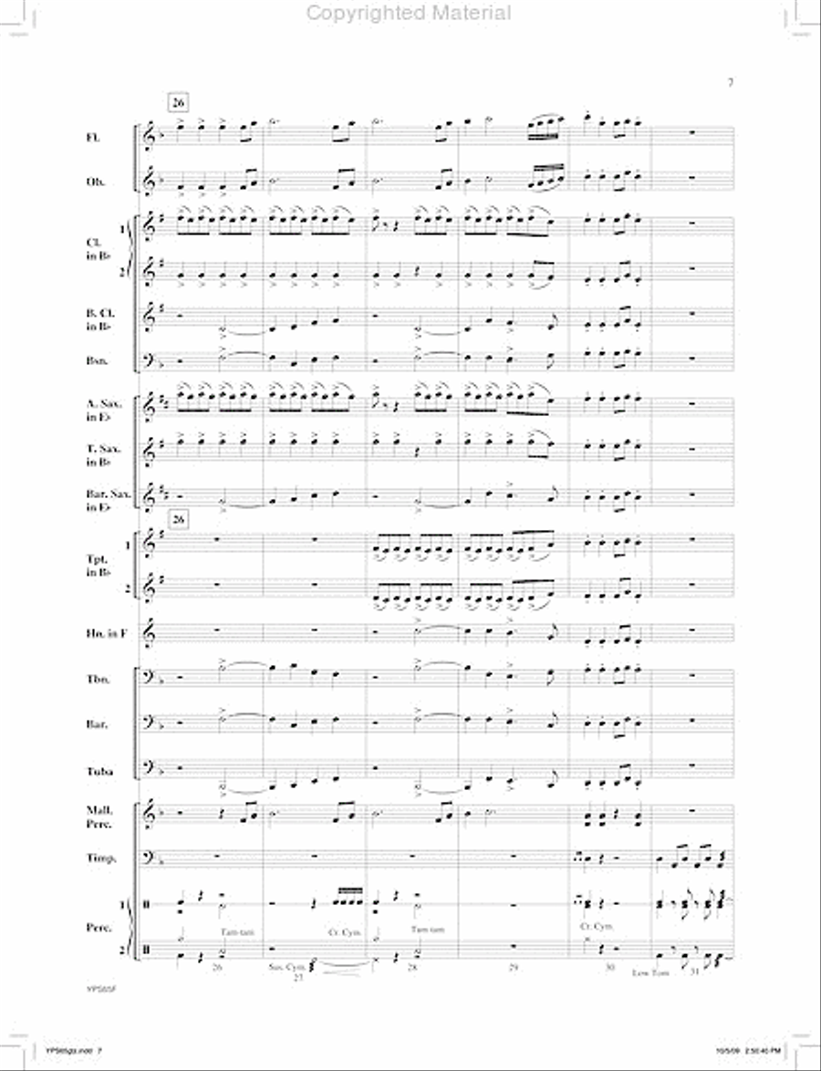 Visigoths Visigoths Concert Band scores gallery preview page 8