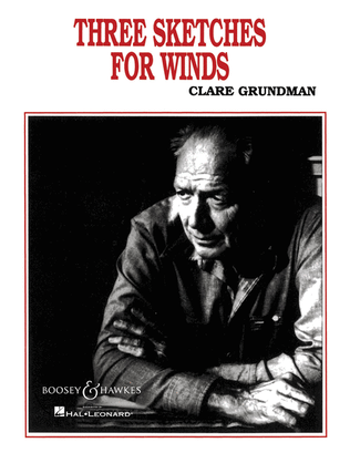 Book cover for Three Sketches for Winds