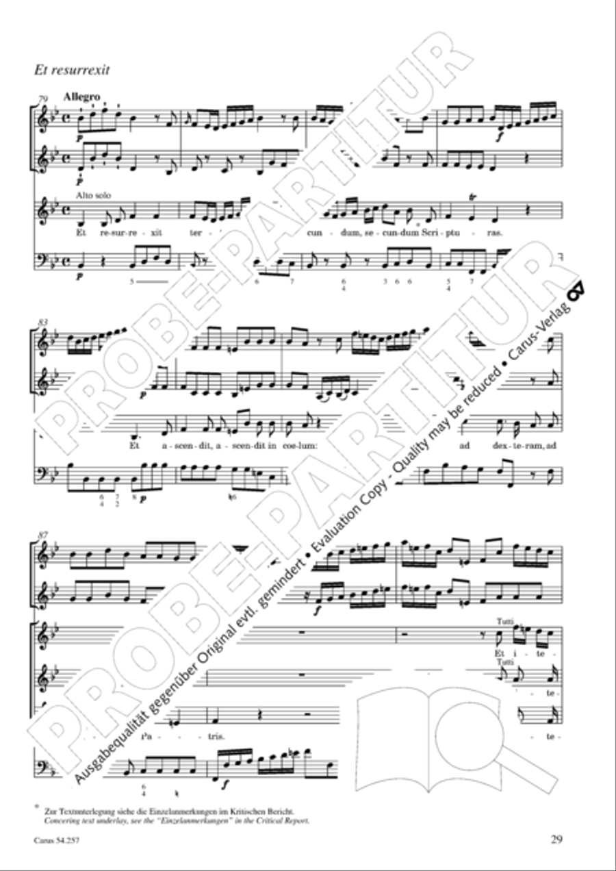Missa Sancti Aloysii SSA scores gallery preview page 30