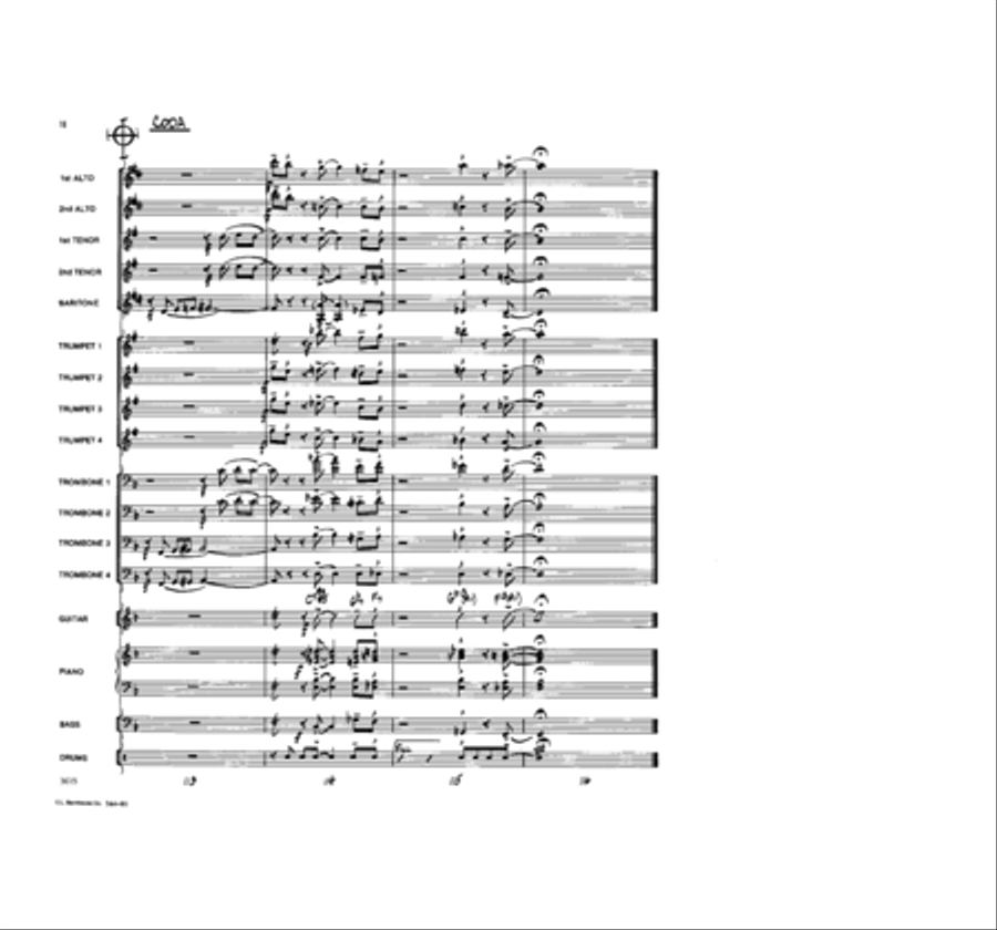 Flop Your Disc Jazz Ensemble scores gallery preview page 16