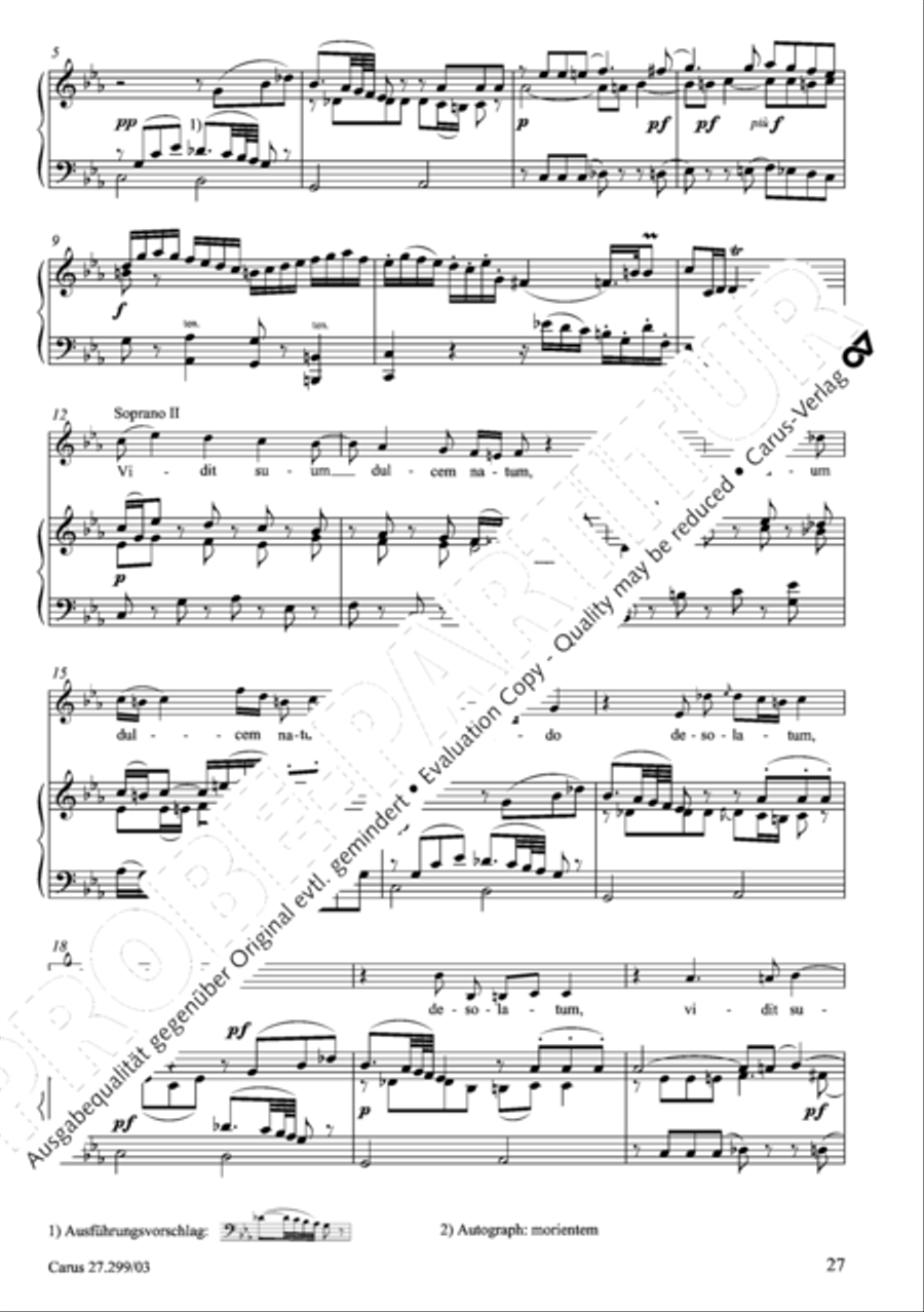 Stabat mater Stabat mater Women's Choir scores gallery preview page 28