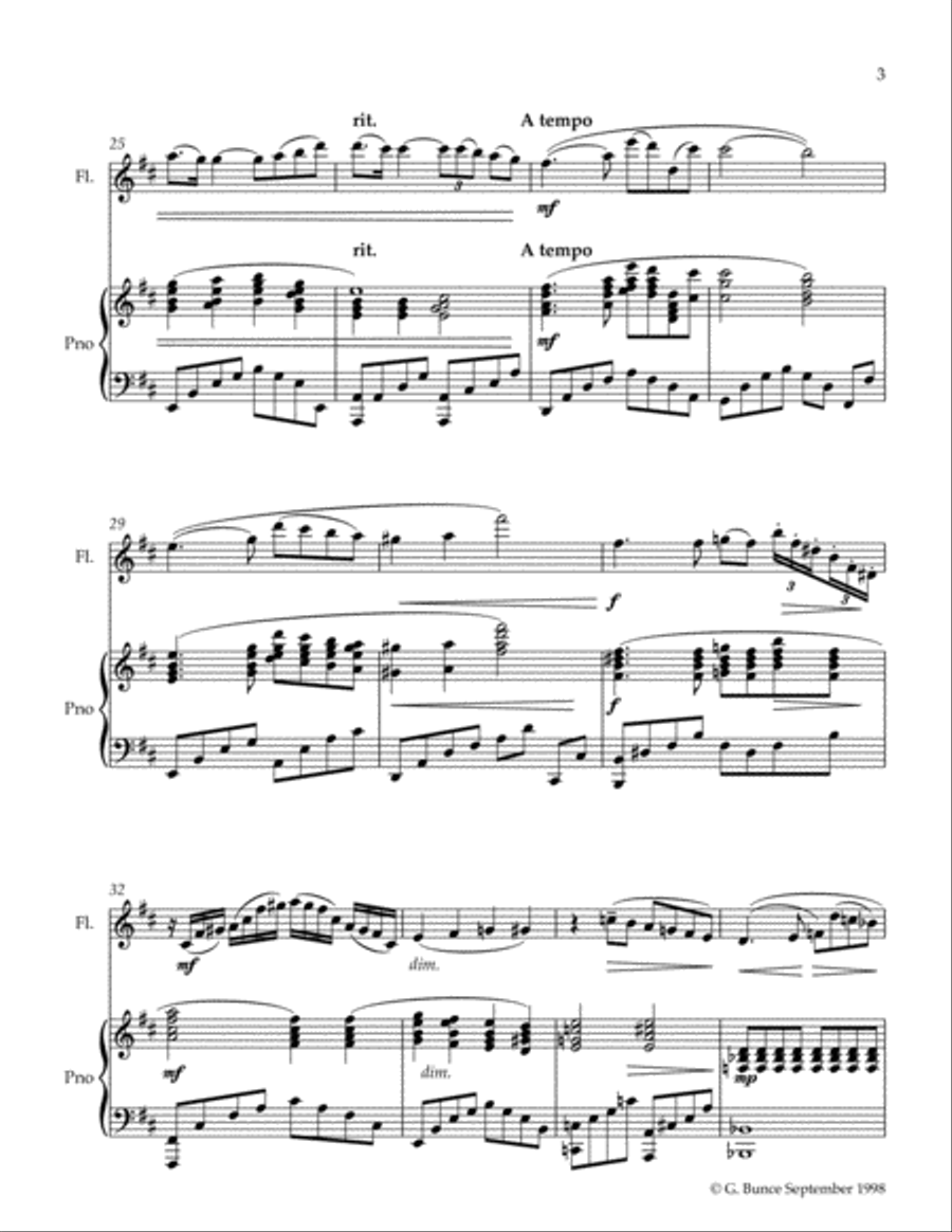 Gratias Ago Flute Solo scores gallery preview page 3