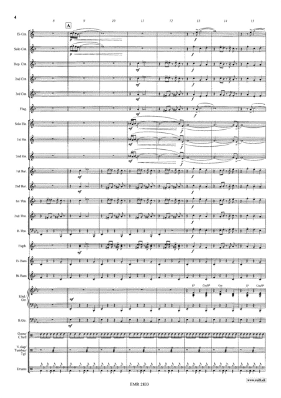 Peanut Time Brass Band scores gallery preview page 5